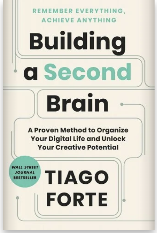 Building a Second Brain screenshot from bookshop.org