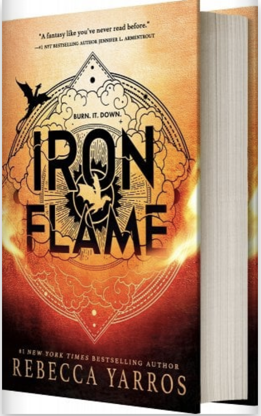 Iron Flame screenshot from bookshop.org