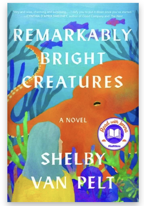 Remarkably Bright Creatures bookcover screenshot from bookshop.org