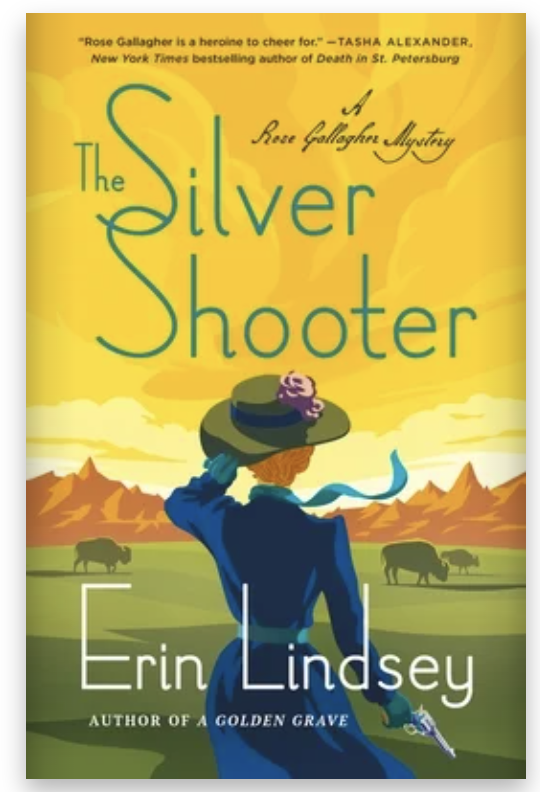 The Silver Shooter bookcover screenshot from bookshop.org