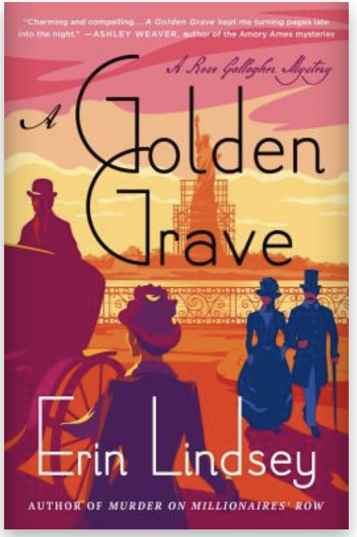 A golden Grave bookcover screenshot from bookshop.org