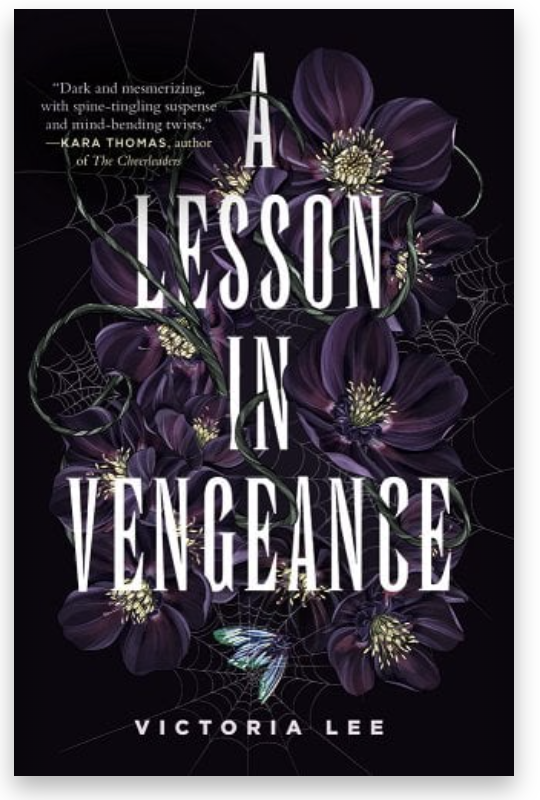 a lesson in vengence bookcover screenshot from bookshop.org