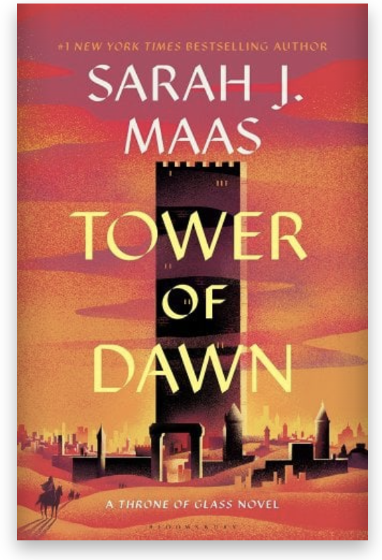 tower of dawn bookcover screenshot from bookshop.org