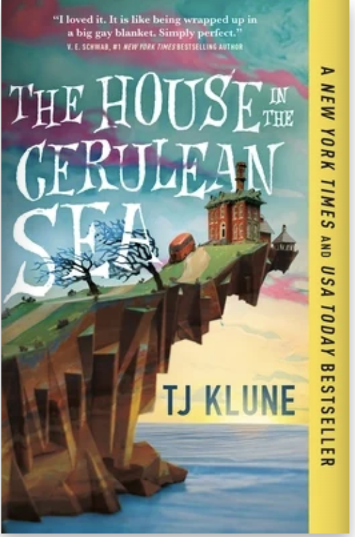 The House in the Cerulean Sea cover taken from bookshop.org